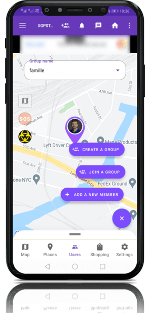 Gps tracking app